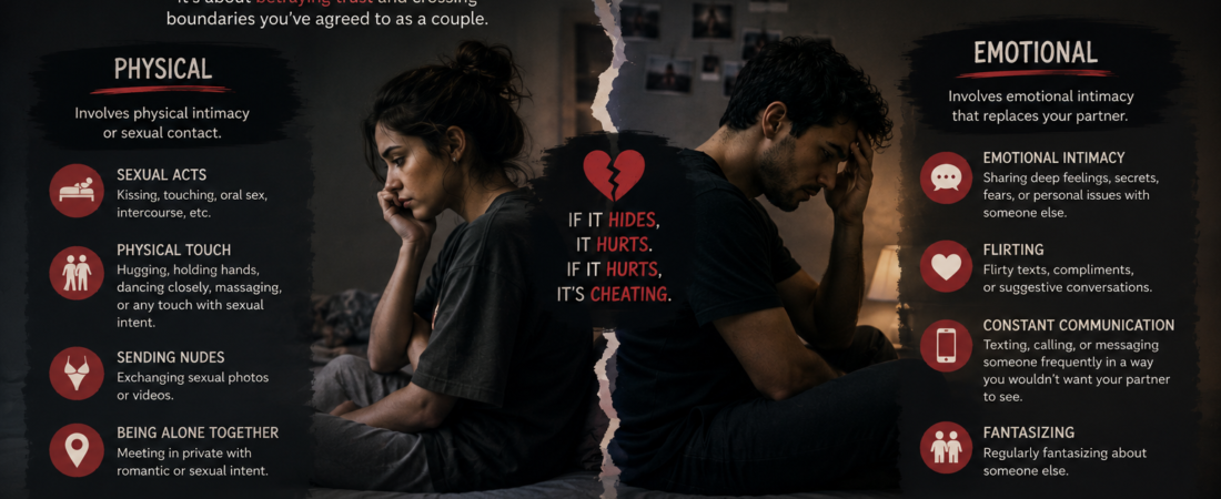 “நான் யாரையும் தொடவில்லை… அப்படியிருக்க இது எப்படி cheating ஆகும்?” — உறவுகளில் துரோகம் உண்மையில் எப்போது ஆரம்பிக்கிறது?