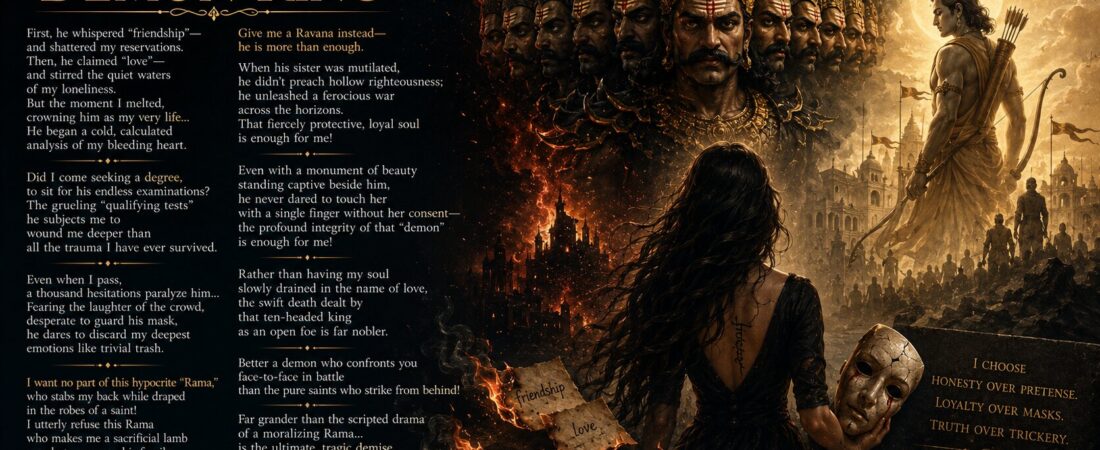 எனக்கு ராவணன் போதும்
I Prefer the Demon King